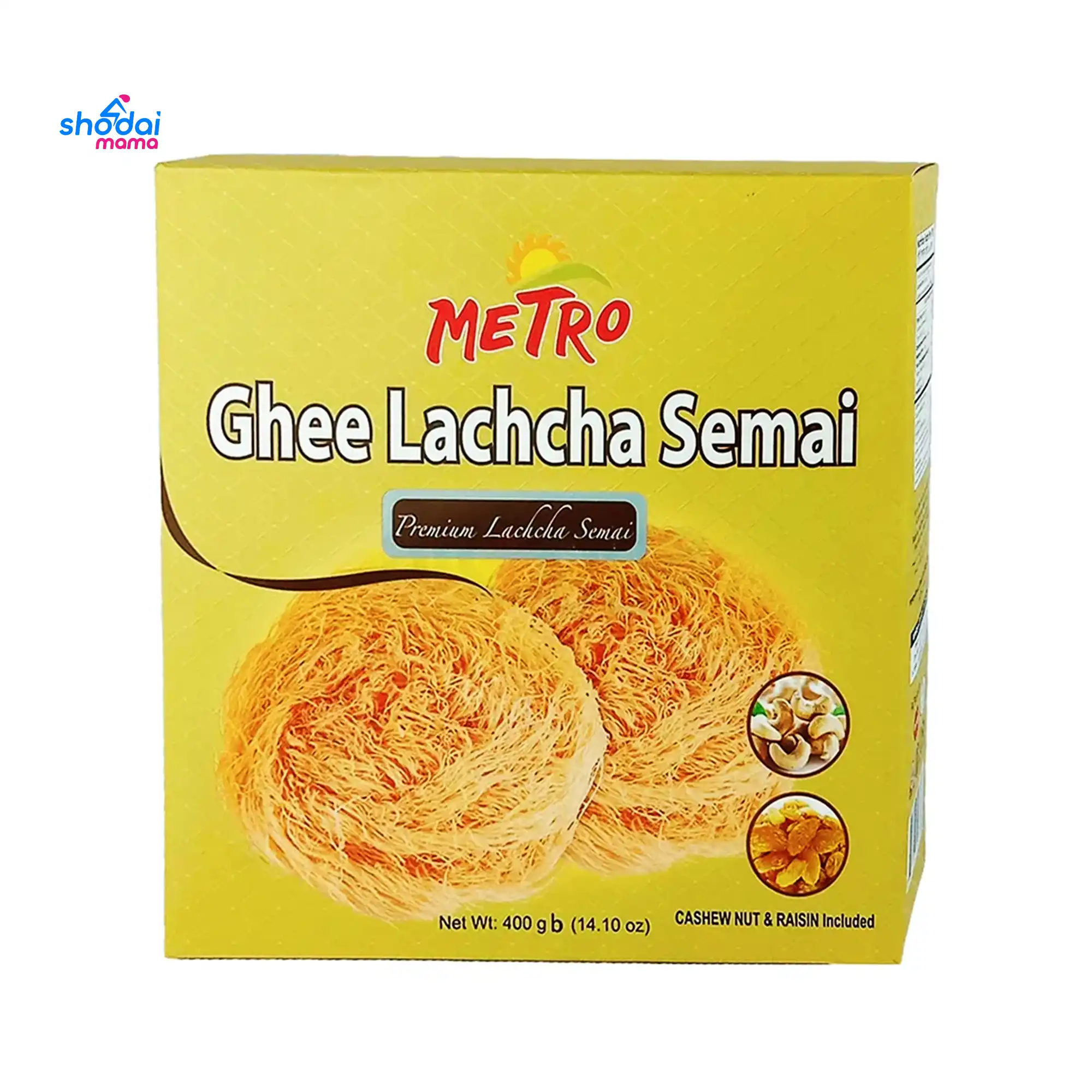 Metro Ghee Laccha Semai 400gm